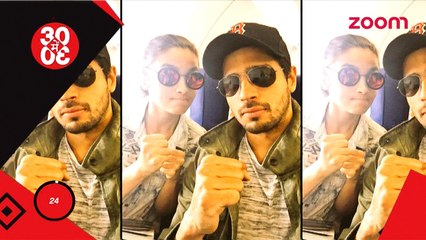 Alia And Sidharth At Manish Malhotra's Bday Bash, Ajay Devgan & Emraan On The Sets Of Baadshaho