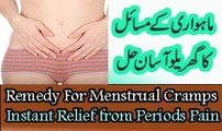 Remedy For Instant Relief Of Periods Pain