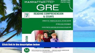 Price GRE Reading Comprehension   Essays (Manhattan Prep GRE Strategy Guides) Manhattan Prep On