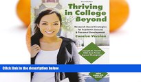 Read Online CUSEO  JOE B Customized Version of Thriving in College AND Beyond: Strategies for