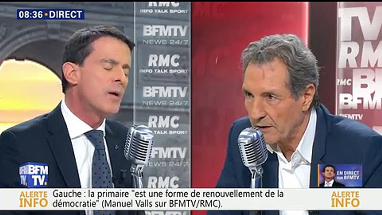 Manuel Valls face à Jean-Jacques Bourdin en direct_BFMTV_2016_12_09_11_00