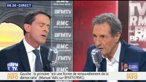 Manuel Valls face à Jean-Jacques Bourdin en direct_BFMTV_2016_12_09_11_00