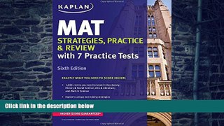 Best Price MAT Strategies, Practice   Review (Kaplan Test Prep) Kaplan On Audio