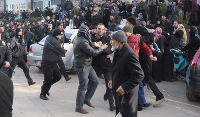 Gazientep'te polisten Suriyelilere coplu müdahale