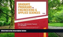 Best Price Grad Guides BK5: Engineer/Appld Scis 2009 (Peterson s Graduate Programs in