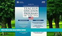 Price Guide to Undergraduate and Graduate Teaching and Education Programs in the USA Education