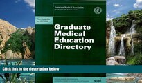 Online American Medical Association Graduate Medical Education Directory 2000-2001 Full Book