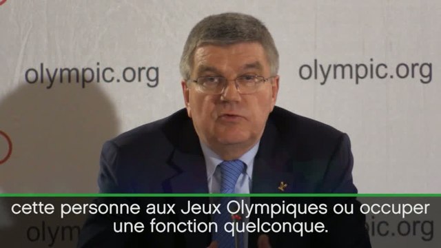 Tous sports - CIO - Dopage : Bach souhaiterait des suspensions à vie
