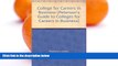Online Peterson s Guides College for Careers in Business (Peterson s Guide to Colleges for Careers
