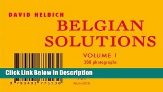 Download David Helbich: Belgian Solutions kindle Full Book