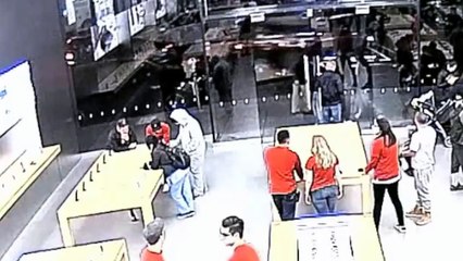 Une bande vole le même Apple Store deux fois de suite en 4 jours