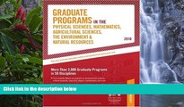 Buy Peterson s Graduate Programs in the Physical Sciences, Mathematics, Agricultural Sciences, The