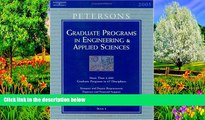 Online Peterson s Grad Guides Bk5: Engineer/Appld Sci 2005 (Peterson s Graduate Programs in