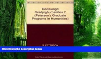 Price DecisionGd:GradPrgHumanities 2003 (Peterson s Graduate Programs in Humanities) Peterson s