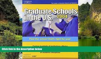 Read Online Peterson s DecisionGuides Grad Sch in US 2004 (Peterson s Graduate Schools in the U.S)