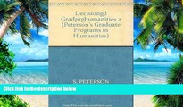 Best Price DecisionGd:GradPrgHumanities 2002 (Graduate Programs in Humanities, 2002) Peterson s On