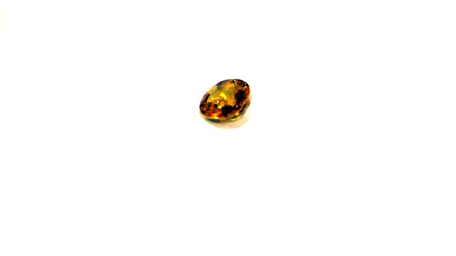 A33 N Yellow Sapphire Pukhraj Gemstone 4.62 crt
