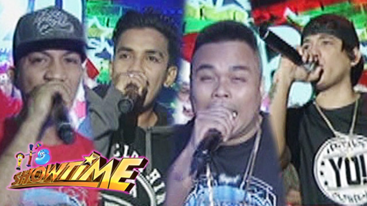 It's Showtime: Mastafeat vs Lhipkram vs Numerhus vs Kritiko | Christmas Rapper
