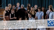 Justin Timberlake donne un cours surprise à des lycéens