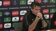 Avant-match Toulon / Scarlets : Mike Ford