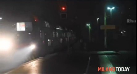 Pamje nga vendi ku treni shtypi dy shqiptaret