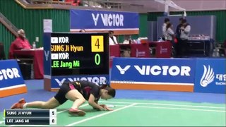 JEJU VICTOR 2016 Korea Masters Championships | F | SUNG Ji Hyun - LEE Jang Mi