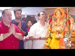 Ranbir Kapoor's Ganpati Pooja 2016 At RK Studio