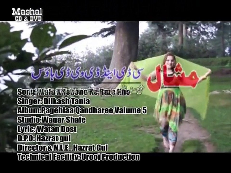 Pashto New Song 2016 Dilkash Tania - Mala Khobono Ke Raze Kho HD