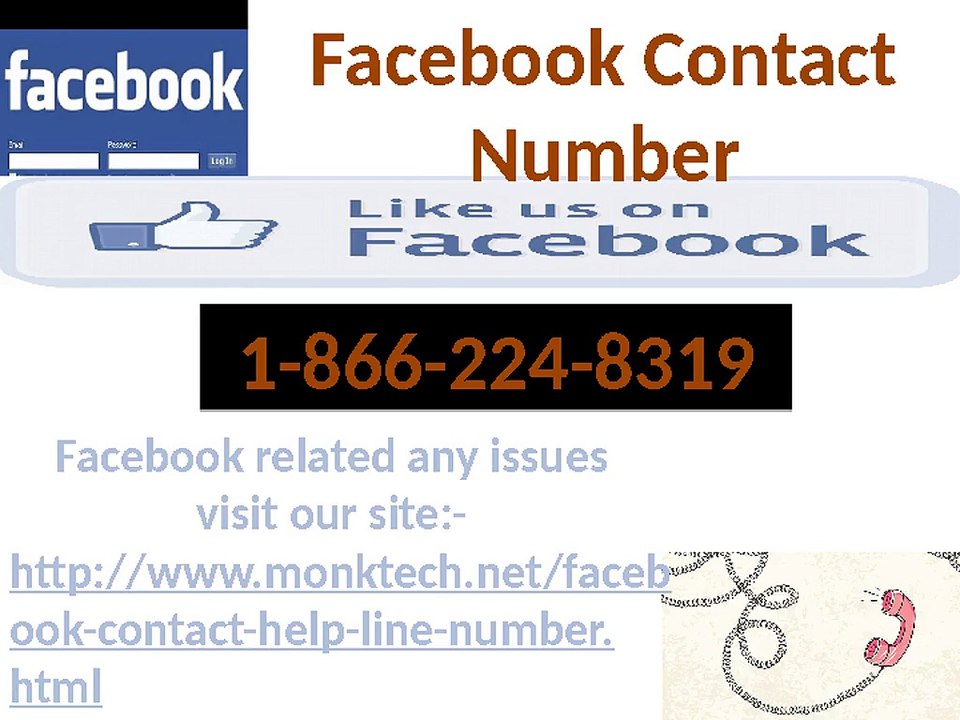 Facebook Helpline services assist you Facebook Hacked issues 1-866-224-8319