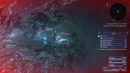 FINAL FANTASY XV - Manxom Boss Battle