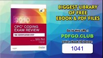 CPC Coding Exam Review 2010 The Certification Step (CPC Coding Exam RevCertification Step) [Paperback]