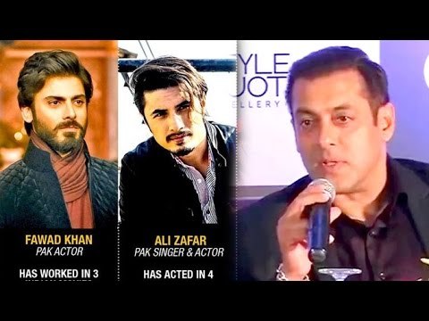 Salman Khan's SHOCKING Comment Supporting Pakistani Actors In Bollywood