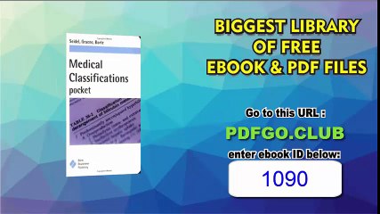 Medical Classifications Pocket 1st E