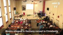 Muslim refugees in Germany convert to Christianity