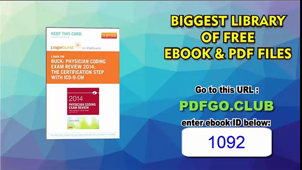 PART - Physician Coding Exam Review 2014 with ICD-9-CM - Pageburst E-Book on VitalSource (Retail Access Card)