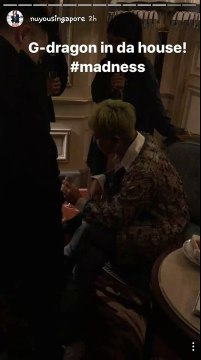 [#GDRAGON #지드래곤] nuyousingapore Instagram Stories