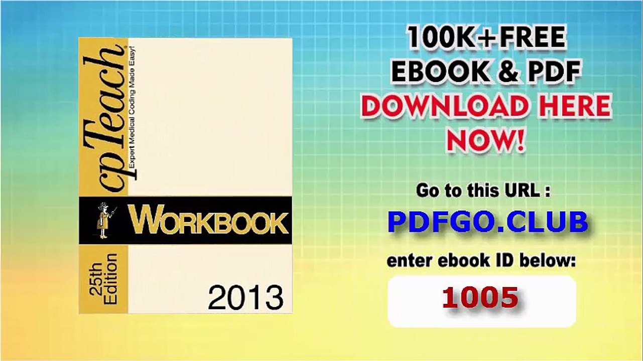 2013 cpTeach Workbook 25th Edition