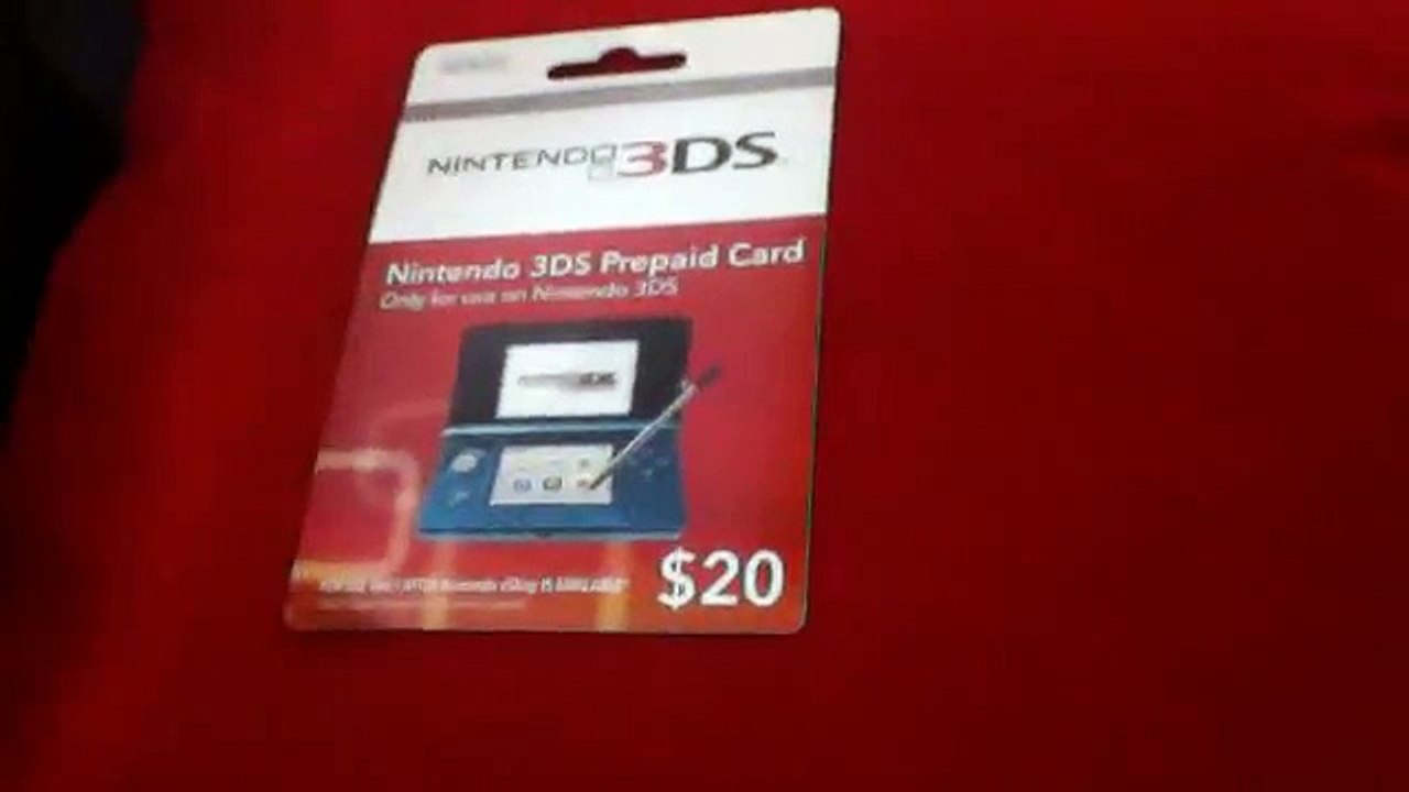 Free 3ds eshop prepaid cards