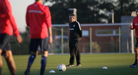 Frédéric Hantz avant LOSC vs MHSC (17ème journée L1)