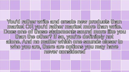 Booklet Tips - Market or Write