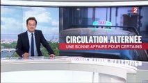 Circulation alternée : une bonne affaire pour certains professionnels