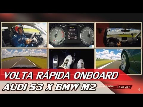 AUDI S3 X BMW M2 - VOLTA RÁPIDA ONBOARD COM RUBENS BARRICHELLO #83 | ACELERADOS