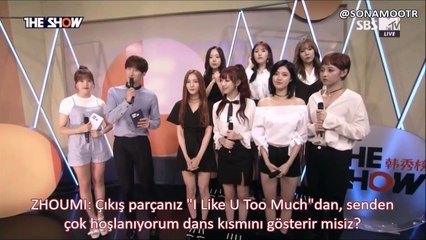 [TR] 160705 SONAMOO - THE SHOW GERİ DÖNÜŞ RÖPORTAJI