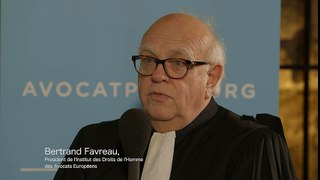 Interview de Bertrand Favreau pour la journée des Droits de l'homme