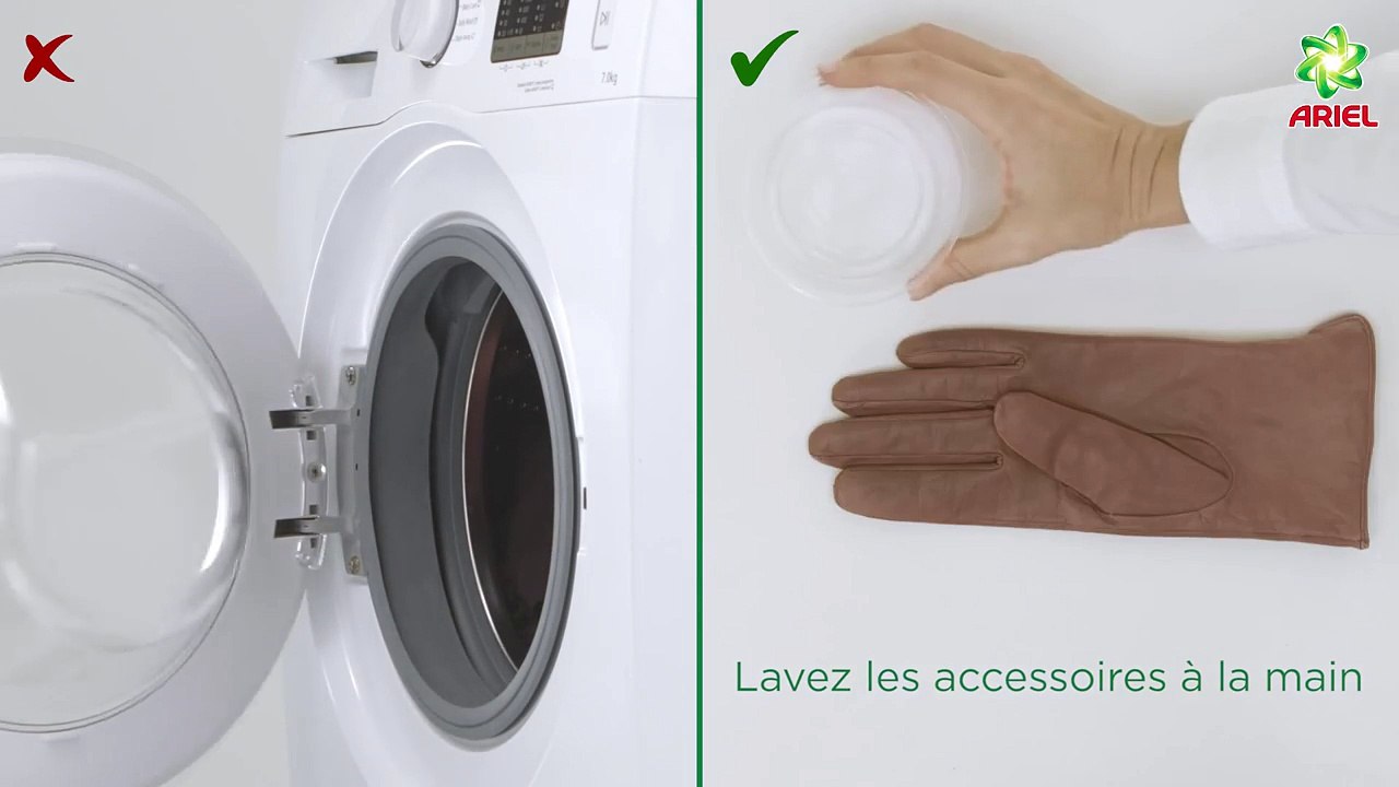 Comment laver des accessoires à la main - Gants en cuir - Ariel