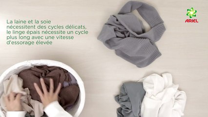 Comment choisir le meilleur cycle de lavage - Ariel