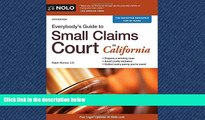 READ book Everybody s Guide to Small Claims Court in California (Everybody s Guide to Small Claims