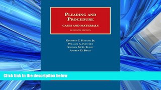 READ THE NEW BOOK Cases and Materials on Pleading and Procedure (University Casebook Series) BOOOK