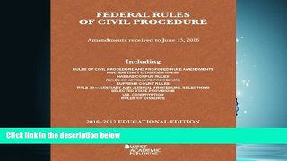 FAVORIT BOOK Federal Rules of Civil Procedure (Selected Statutes) BOOK ONLINE