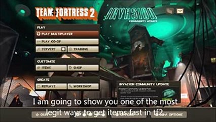 how to get items in TF2 easy hack